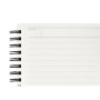 Mnemosyne Spiral Notebook 7mm Ruled A6