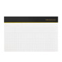 Mnemosyne Notepad Staple 5mm Grid A4