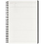 Mnemosyne Soft Notebook Spiral Lined A5 Black