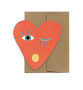 Isatopia Die Cut Card Heart Blink