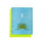 Next Chapter Studio Risograph Greeting Card Yucca