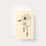 Nandaka Flat Card & Envelope Cuckoo Clock