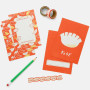 Hightide New Retro Yoiko's Letter Set 4.5x6 Dumpling
