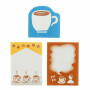 Hightide Retro Memo Pad 3x4 Coffee