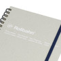 Rollbahn Notebook 5.5x7" Kraft Grey