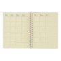 Rollbahn 365 Free Diary Clear Pink
