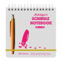 Anterique Mini Scribble Note Set 5x5" Grey