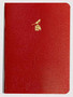 Bieffe Roma Notebook 4.75x6.5" Red
