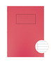 Silvine Originals Exercise Book 8x12" Red