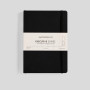 MyPaperclip Executive Series Notebook Soft Cover A5 6x8" Blank Black