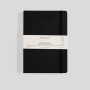 MyPaperclip Executive Series Notebook Soft Cover A5 6x8" Grid Black