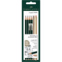 Faber-Castell Castell 9000 Sketching & Accessories Set 7 Piece