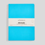 MyPaperclip Neo Basic Sewn Notebook 7x10 B5 Plain Sky Blue