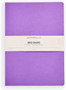 MyPaperclip Neo Basic Sewn Notebook A4 8x11 Ruled Purple