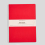 MyPaperclip Neo Basic Sewn Notebook A4 8x11 Plain Red