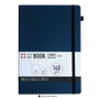 Sakura Notebook Ruled 8x11" Deep Indigo