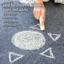 Bazic Products Sidewalk Chalk 6 Brite Colors