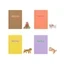 Hightide 2027 Weekly Planner Diary A6 4.4x5" Yellow