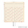 Hobonichi Techo 2027 Weeks MOTHER: Mr. Saturn Pattern