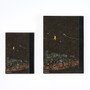 Hobonichi Graph Notebook (A6) 4x6 Hiroko Kubota: Another Night of Falling Star Sparklers