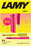 LAMY Safari Fountain Pen Limited Edition Neon Pink EF