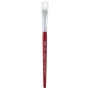 Silver Scrubber Brush Oval/Crescent 5/8"