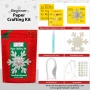 My Creative Camp Snowflake Ornament Quilling Kit