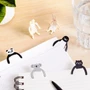 Spoon Animal Clip Family Penguin