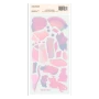 Paint Peels Stickers Vibrant Reds