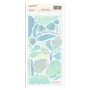 Paint Peels Stickers Vibrant Greens