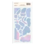 Paint Peels Stickers Vibrant Purples