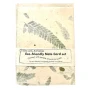 Giftsland Stationery A2 Handmade Note Cards Set of 5 Pressed Fern