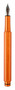 Rhodia scRipt Fountain Pen Orange F