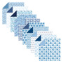 Clairefontaine Origami Paper 60 Sheets 6x6" Shibori Floral
