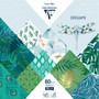 Clairefontaine Origami Paper 60 Sheets 6x6" Vegetal Chic