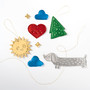Folia Aluminum Embossing Foil 7x11" Assorted Colors
