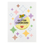 Folia Paper Pad Glitter Pastel 6.8x9"