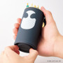 Punilabo Silicone Pen Case Dark Grey Cat