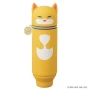 Punilabo Silicone Pen Case Yellow Fox