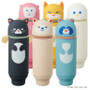 Punilabo Silicone Pen Case Yellow Fox
