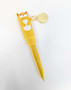 Punilabo Mini Ballpoint Pen Yellow Fox