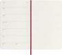 Moleskine Classic Weekly Planner 26/27 Weekly 18 Month Large Hard Cover Scarlet Red