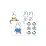 Pipsticks Miffy Mini Sticker Book Keychain