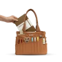 Soolla Studio Artist Tool Tote Bag Sunset Mustard