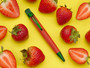 Retro 1951 Tornado Rollerball Pen Fruit Series Strawberry