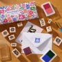 Rubber Stamp Set Blooming Cats