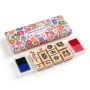 Rubber Stamp Set Blooming Cats