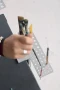 AKZ Tools Table Mount Aluminum Brush Holder Small