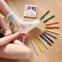 OOLY Fabric Doodlers Markers Set of 12