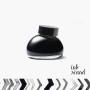 Kakimori Inkstand Ink 35ml Smoky Black